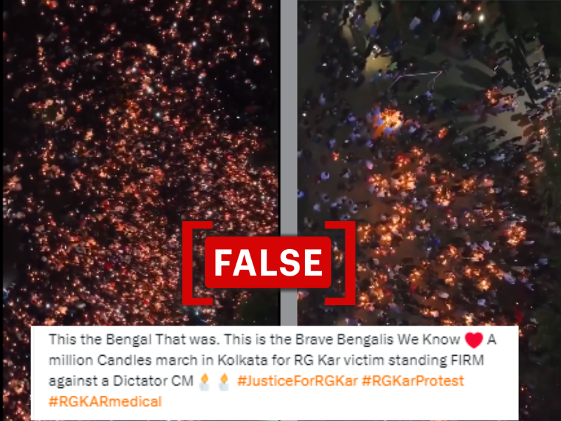 Video from Bangladesh shared as protest over R.G. Kar rape-murder in West Bengal